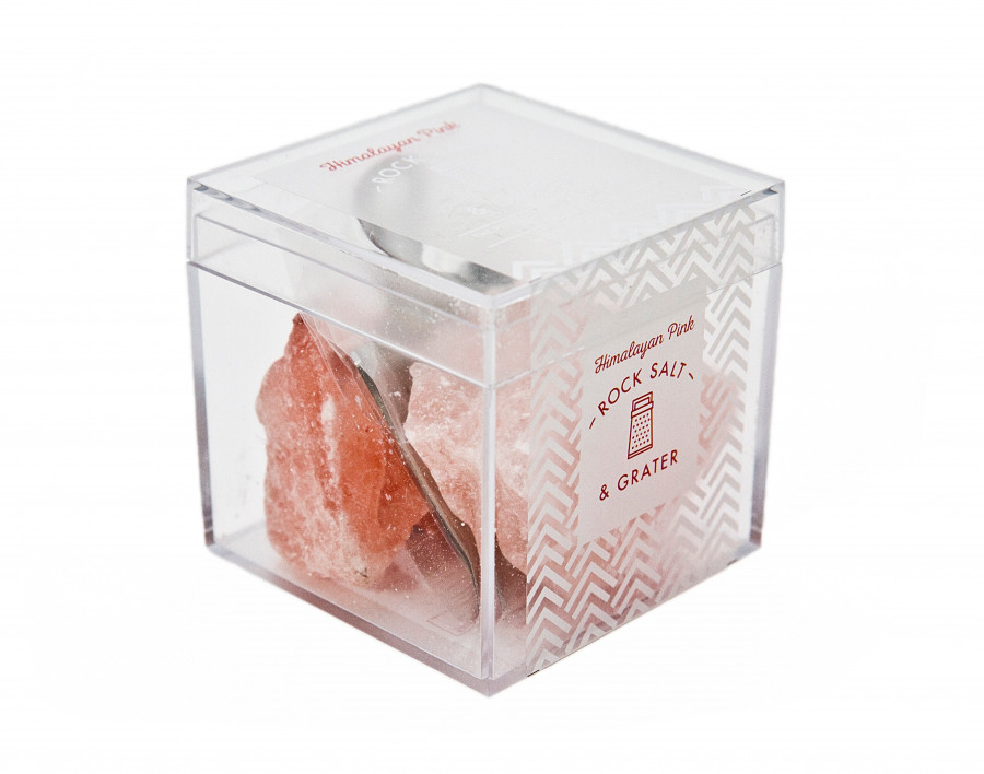 Himalayan Rock Salt and Mini Grater | Quirky Food Gifts
