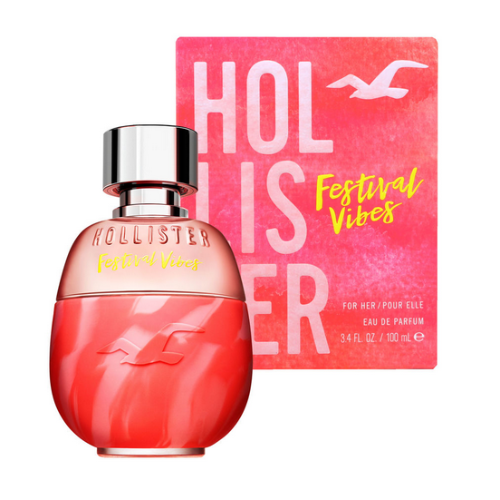 Hollister Festival Vibes For Her 100ml Eau De Parfum Spray