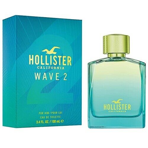 Hollister Wave 2 For Him 100ml Eau De Toilette Spray
