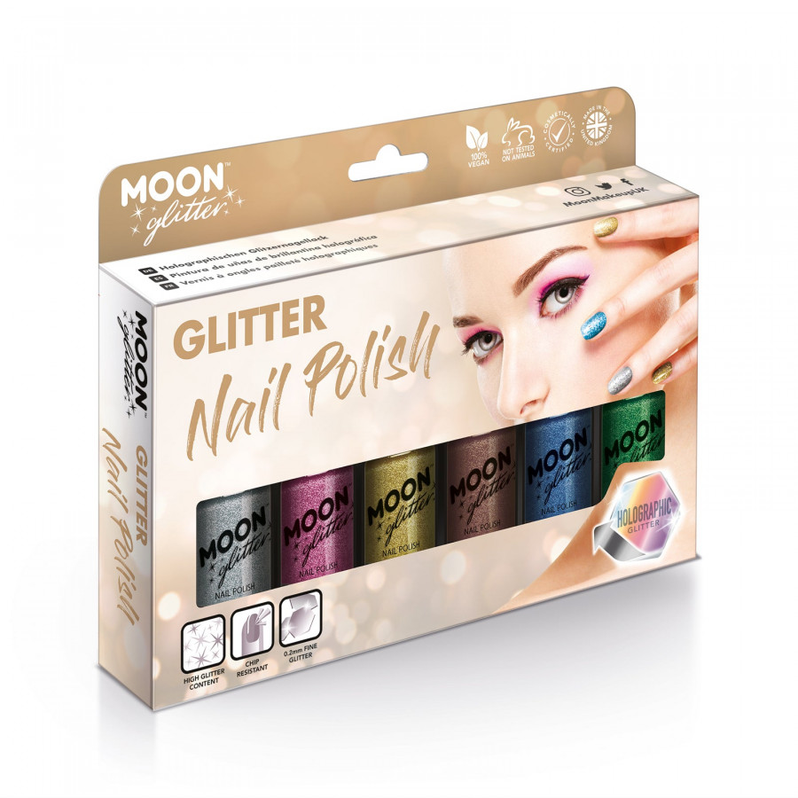 Holographic Glitter Nail Polish Boxset
