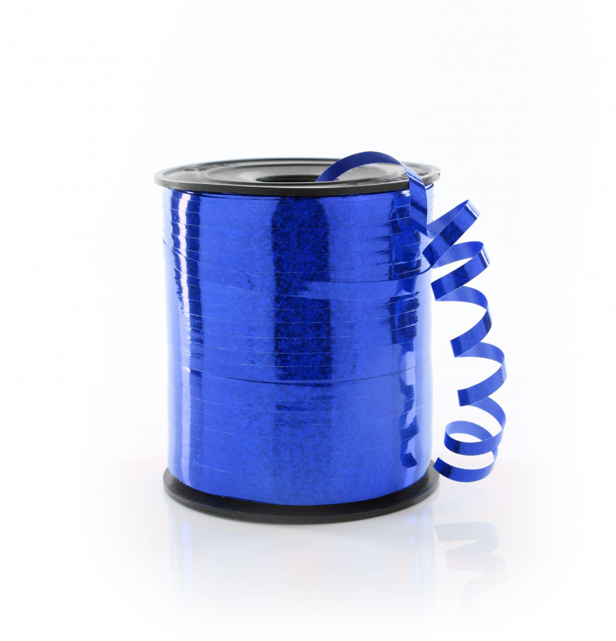 Click to view product details and reviews for Holographic Royal Blue Curling Ribbon.