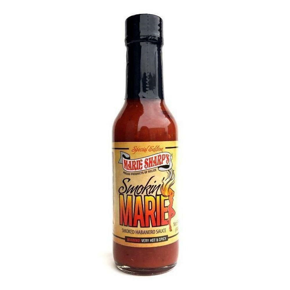Hot Chilli Pepper Sauce Extra Spicy Chilli Smoked Marie Habanero Condiment Marie Sharp's