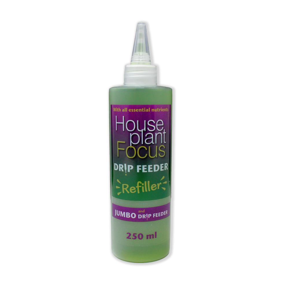 Houseplant Drip Feeder House Plant Food Fertiliser Feed Indoor Refiller 250ml
