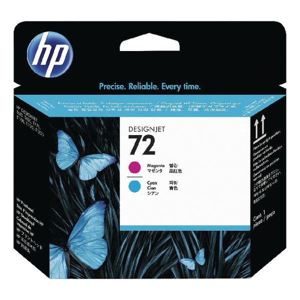Click to view product details and reviews for Hp 72 Magenta Cyan Printhead C9383a Hpc9383a.