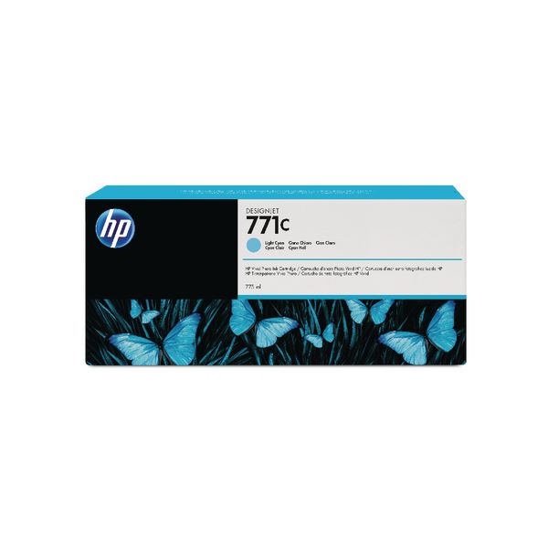 Click to view product details and reviews for Hp 771c Light Cyan Ink Cartridge Hpb6y12a.