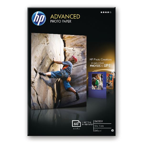 HP Pht Ppr Glssy 250Gsm 25 Sheets - HPQ8691A