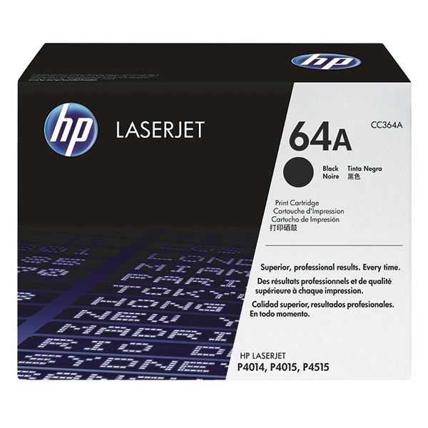 HP Toner Cart Blck P4014/P4 - HPCC364A
