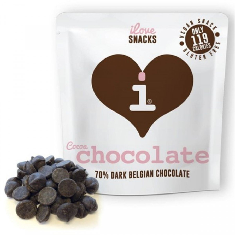 Click to view product details and reviews for I Love Snacks 70 Cocoa Belgian Chocolate 22g X 15 704006.