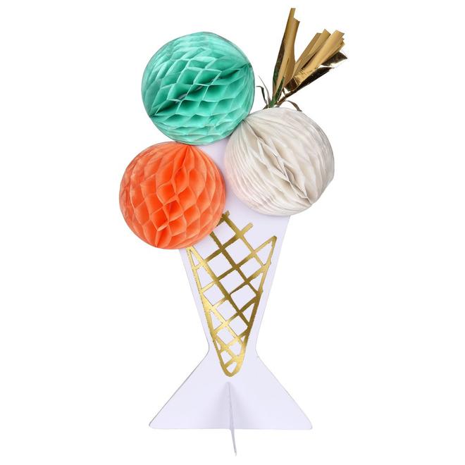 Click to view product details and reviews for Ice Cream Honeycomb Card.