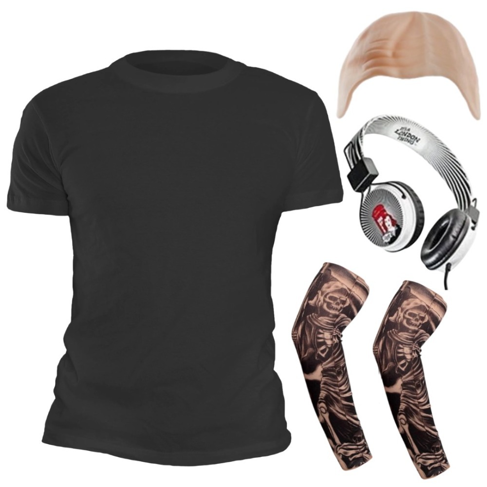 Click to view product details and reviews for Adults Joe Rogan Costume 4 Pcs T Shirt Bald Cap Headphones Tattoo Sleeves Large. Click to view product details and reviews for Adults Joe Rogan Costume 4 Pcs T Shirt Bald Cap Headphones Tattoo Sleeves Large.