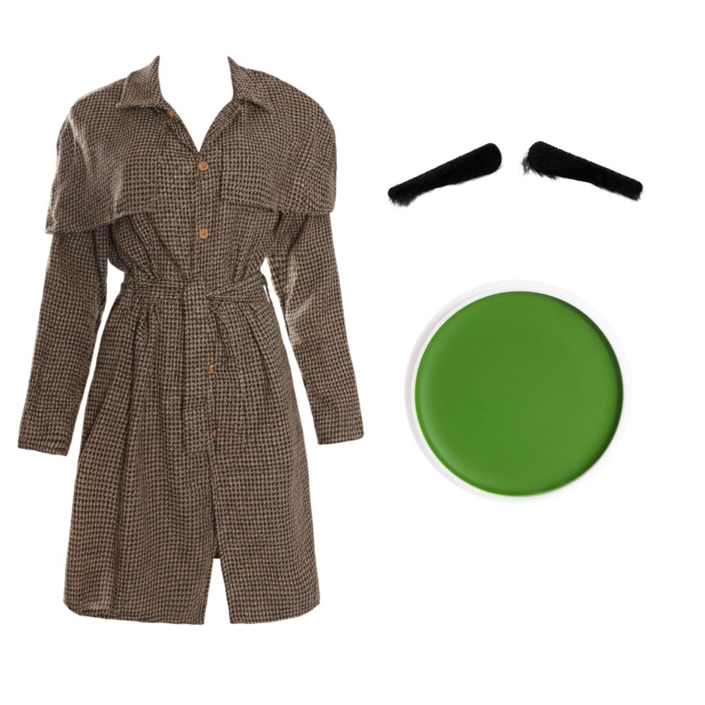 Click to view product details and reviews for Ladies French Toad Costume 3 Pcs Jacket Face Paint Tash Large.