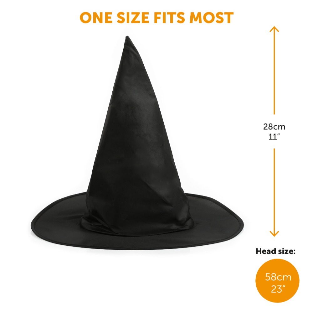 Witch Accessory Set | 2 Pcs | Hat & Gloves