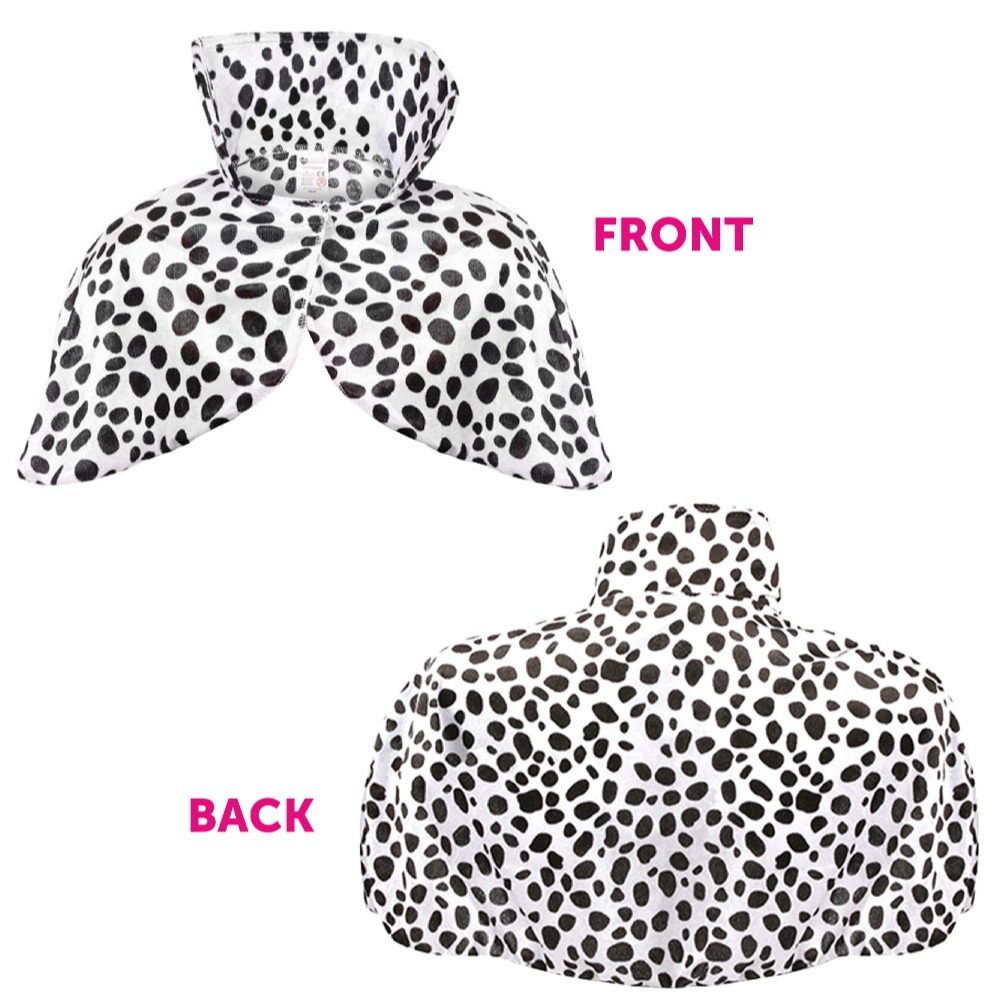 Evil Dog Lady Accessory Set - Cape, Crimped Wig, Red Velour Gloves & Fake Cigarettes