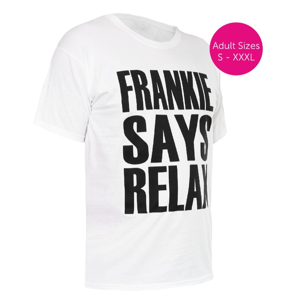 Frankie Says Relax Men's Novelty T-Shirt – Funny 100% Cotton Tee – Multiple Sizes