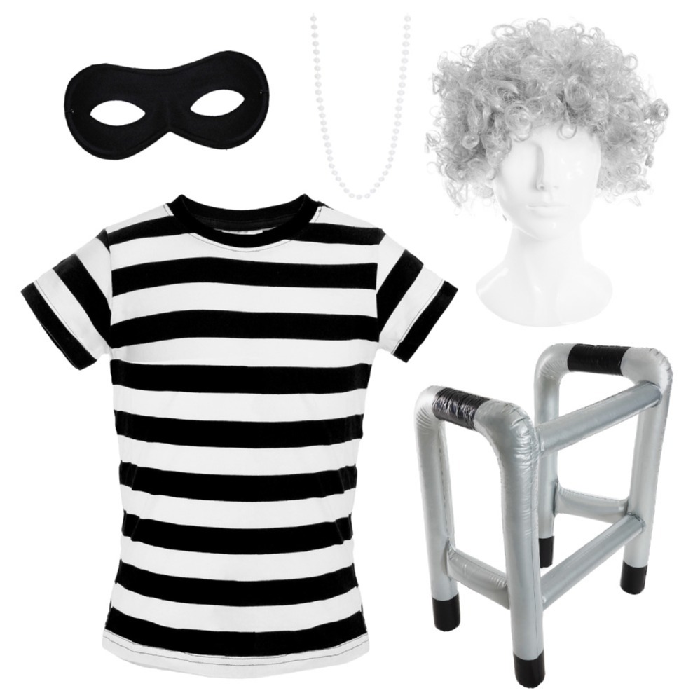 Click to view product details and reviews for Gangster Granny Inspired Grandma Burglar Costume 2xl.