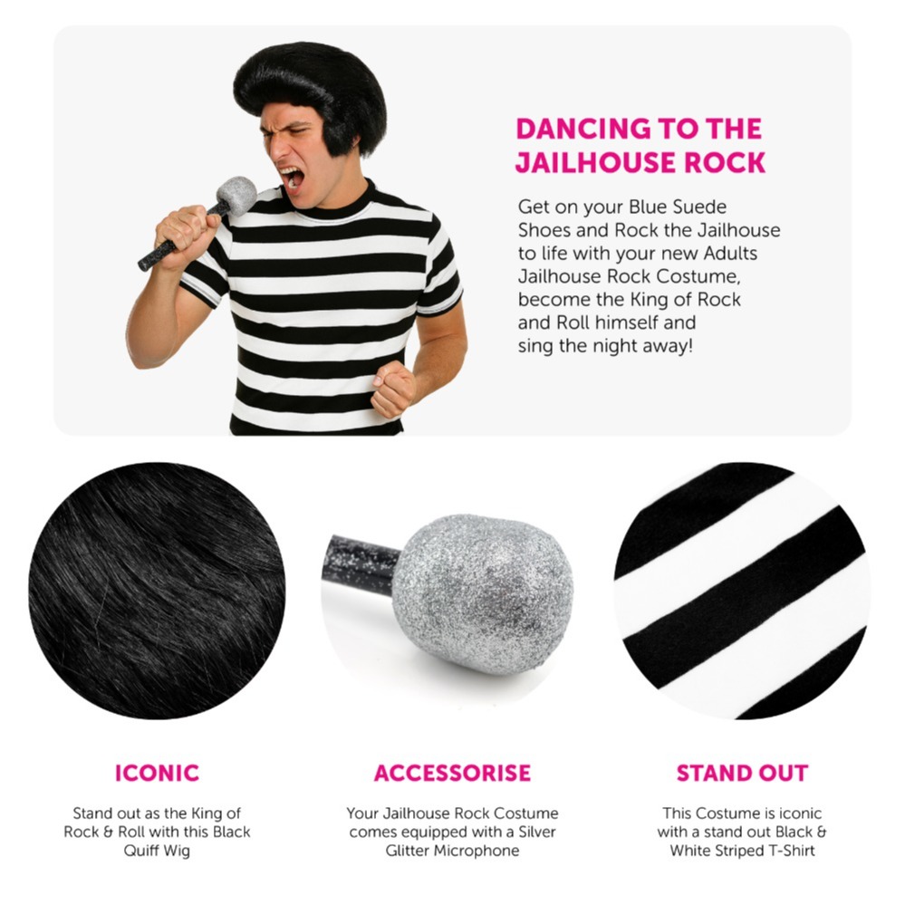 Adults Jailhouse Rock Costume