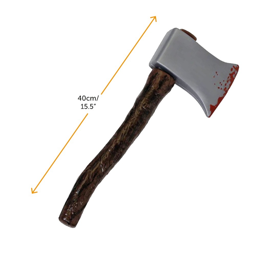 Patrick Bateman Accessory Set | Wig, Axe, Red Tie, Blood & Business Card