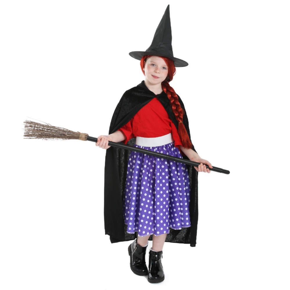Child's Kind Witch Costume (Choose Accessories)