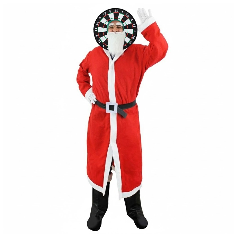 Click to view product details and reviews for Adults Dartboard Santa Cloak Costume. Click to view product details and reviews for Adults Dartboard Santa Cloak Costume.