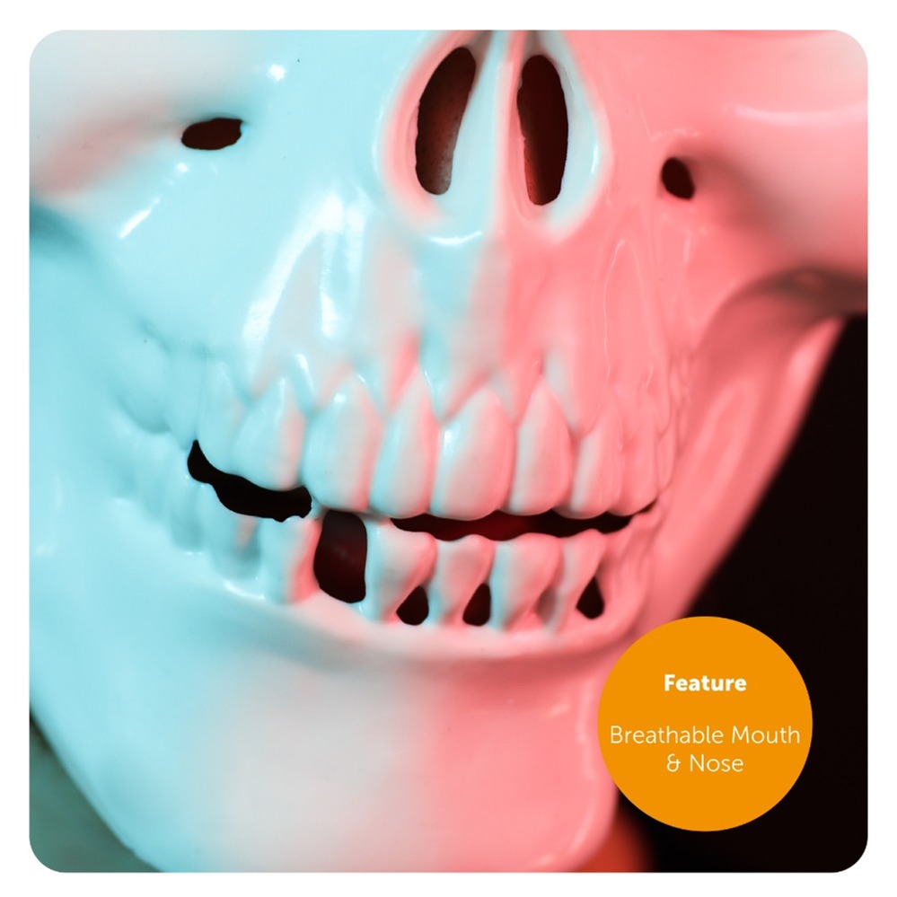 Halloween White Skull Mask