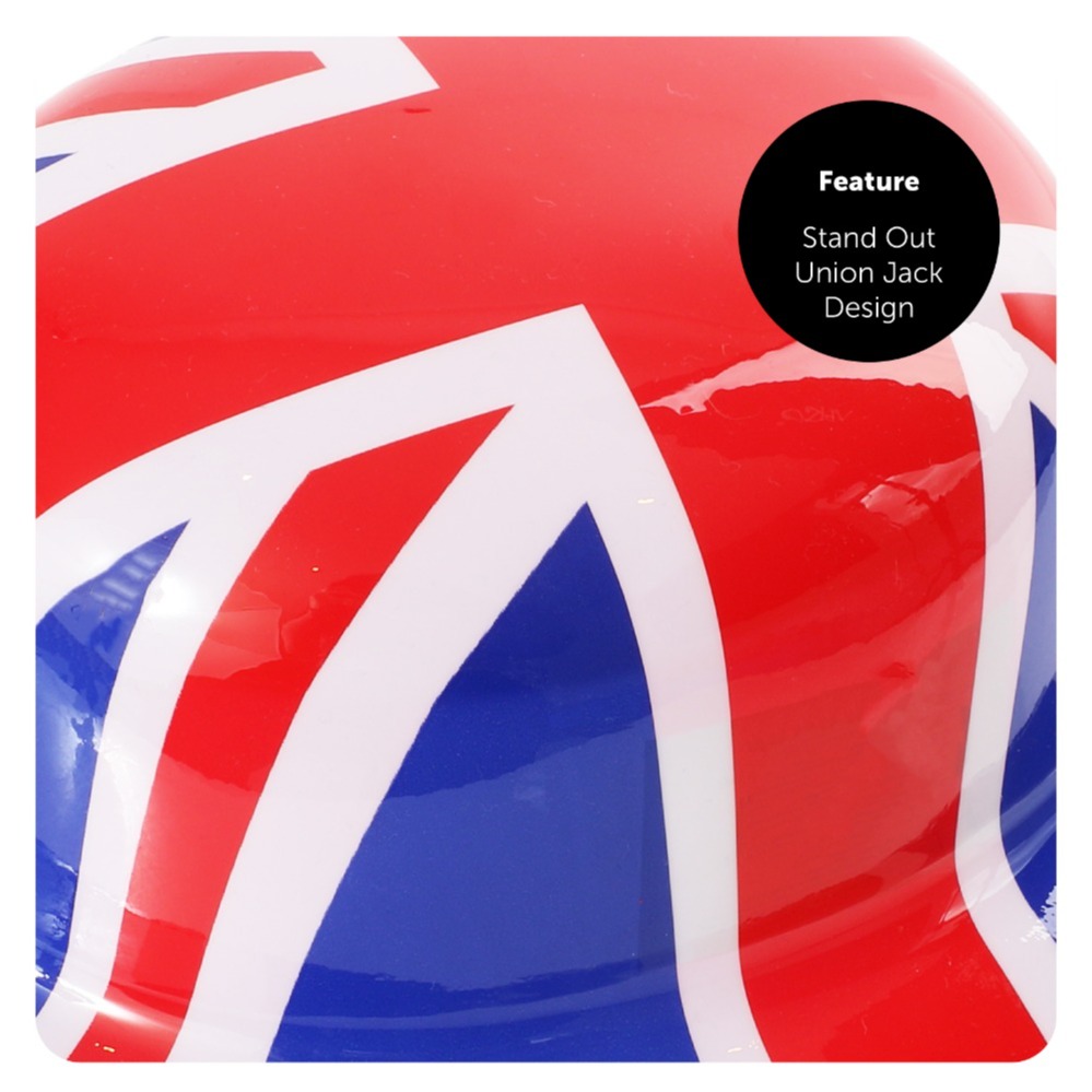 12 Union Jack Bowler Hats, 12 Hand Waving Flags & 24 Temporary Tattoos