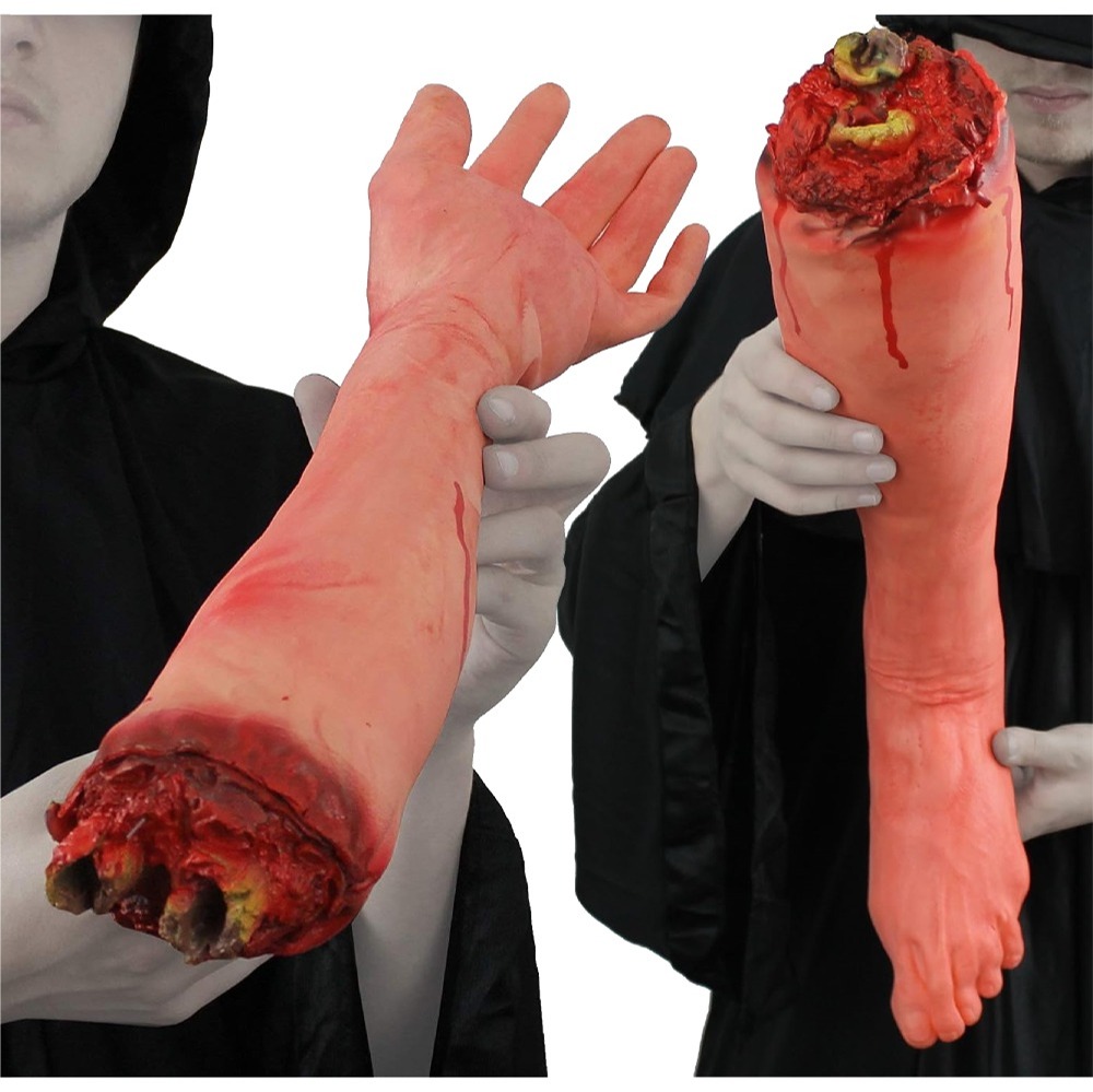 Severed Arm & Leg Halloween decorations