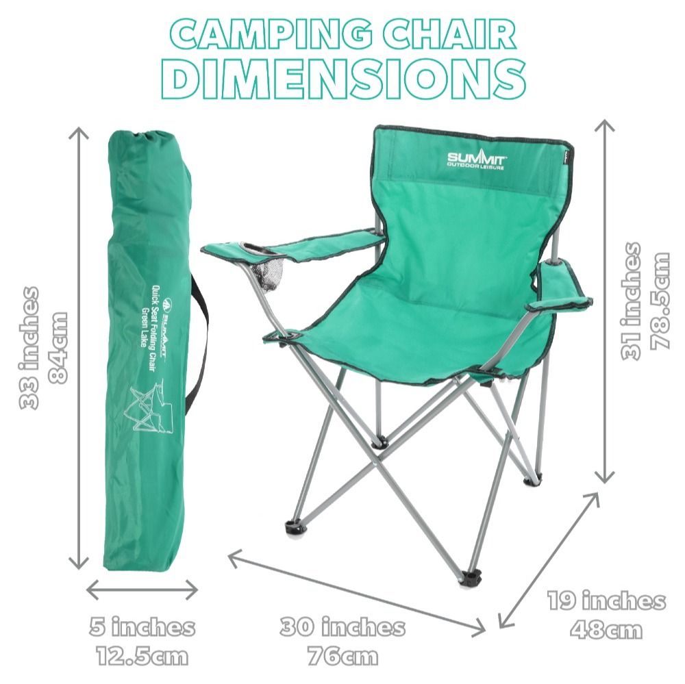 Green Folding Camping Chair