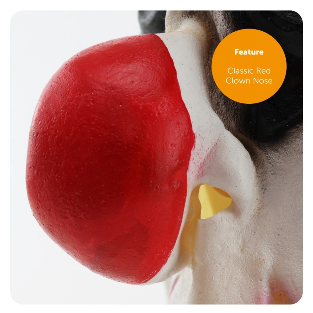 Stitched Mouth Clown Mask