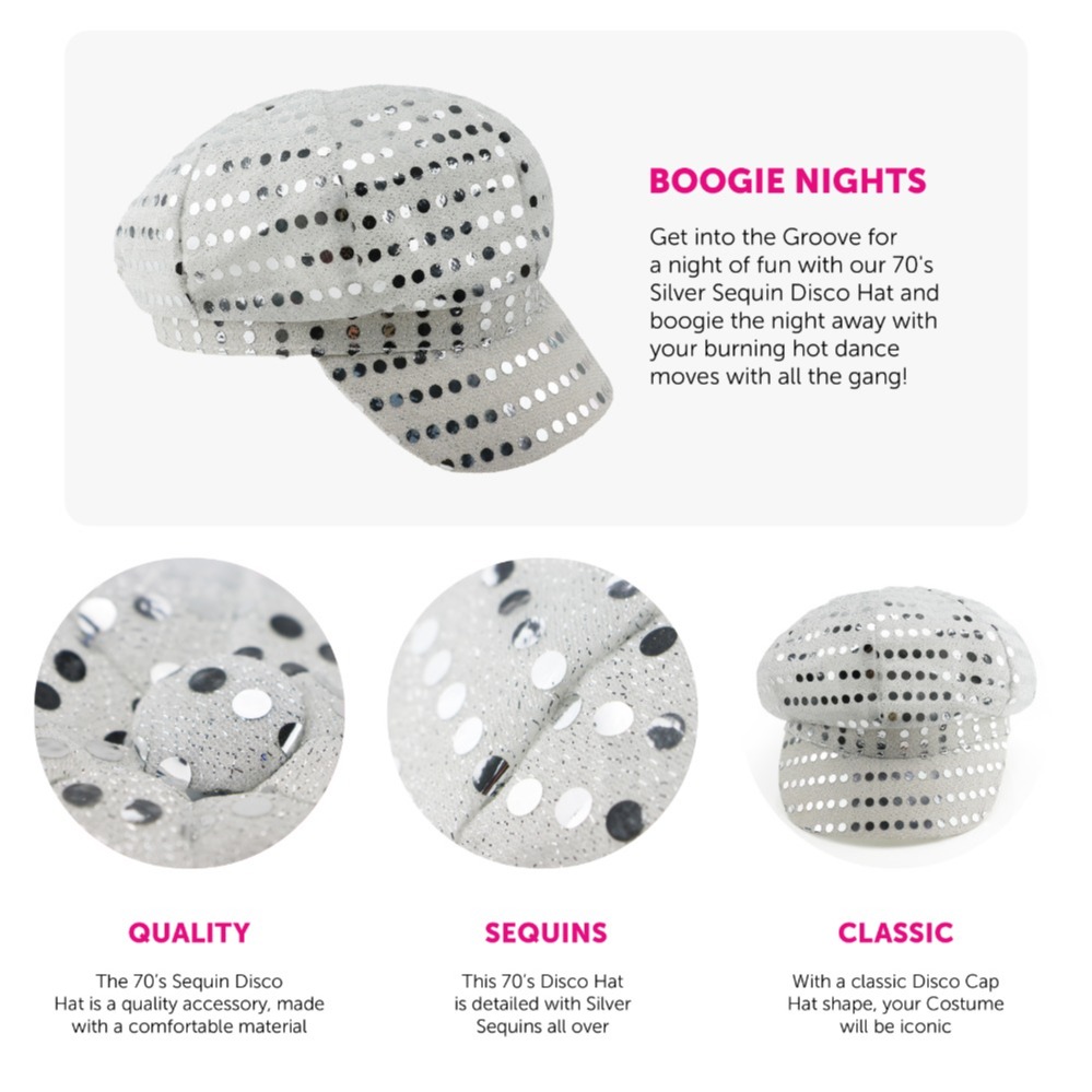 Eurovision 70's Disco Costume Accessory Set