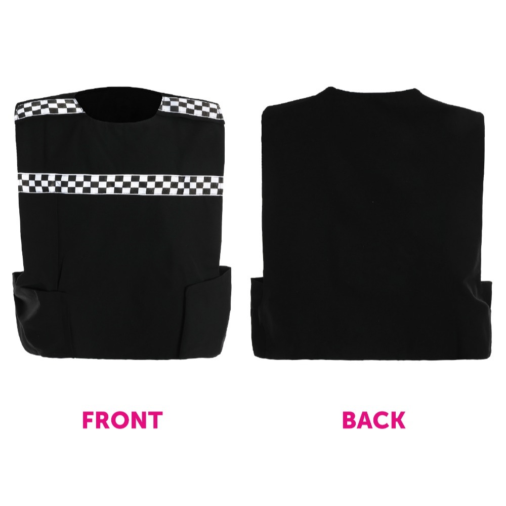Adults Police Officer Costume - Vest & 10 Piece Set