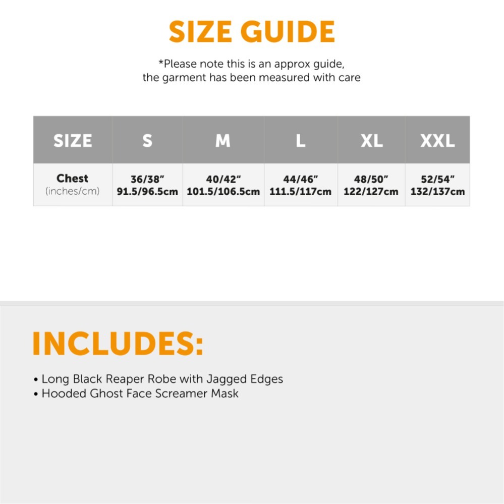 Adults Screamer Costume - Reaper Costume & Costume