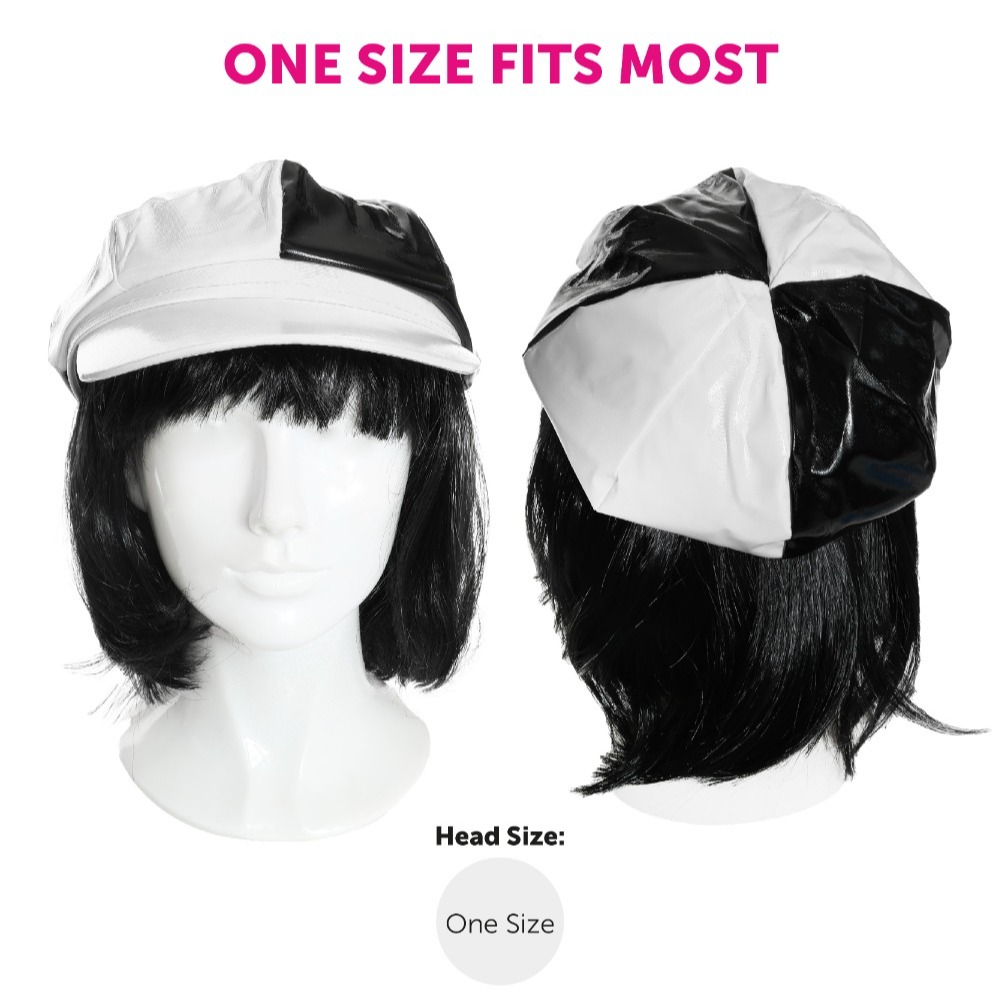 Ladies 1960's Mod Costume | 5 Pcs | Dress, Hat, Wig, Glasses & Earrings