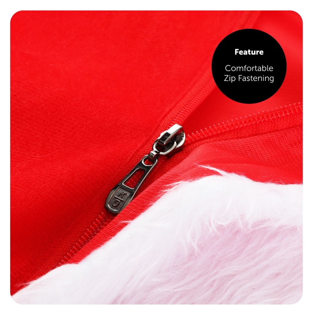 10 Piece Santa Costume Set - with Bell