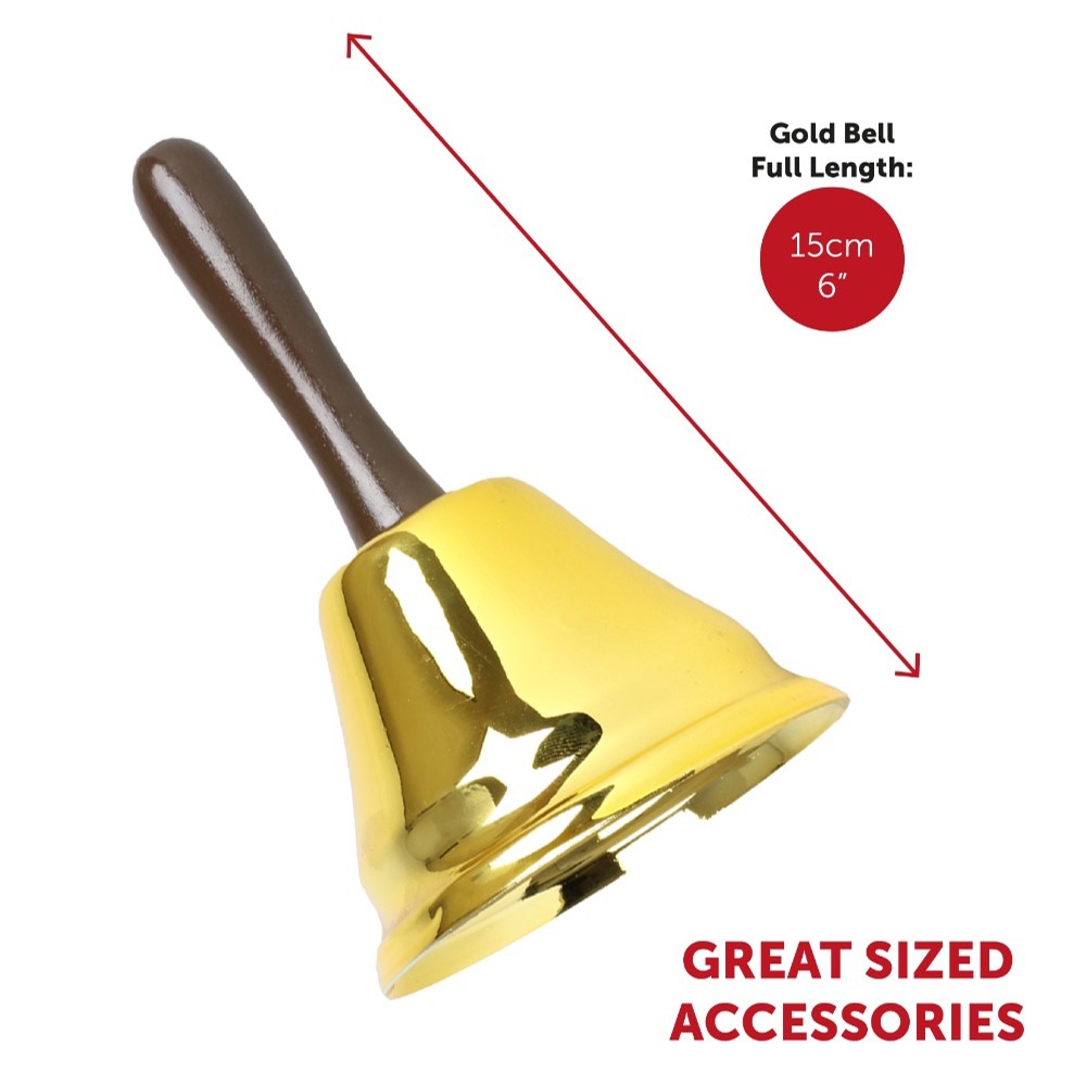 10 Piece Santa Costume Set - with Bell