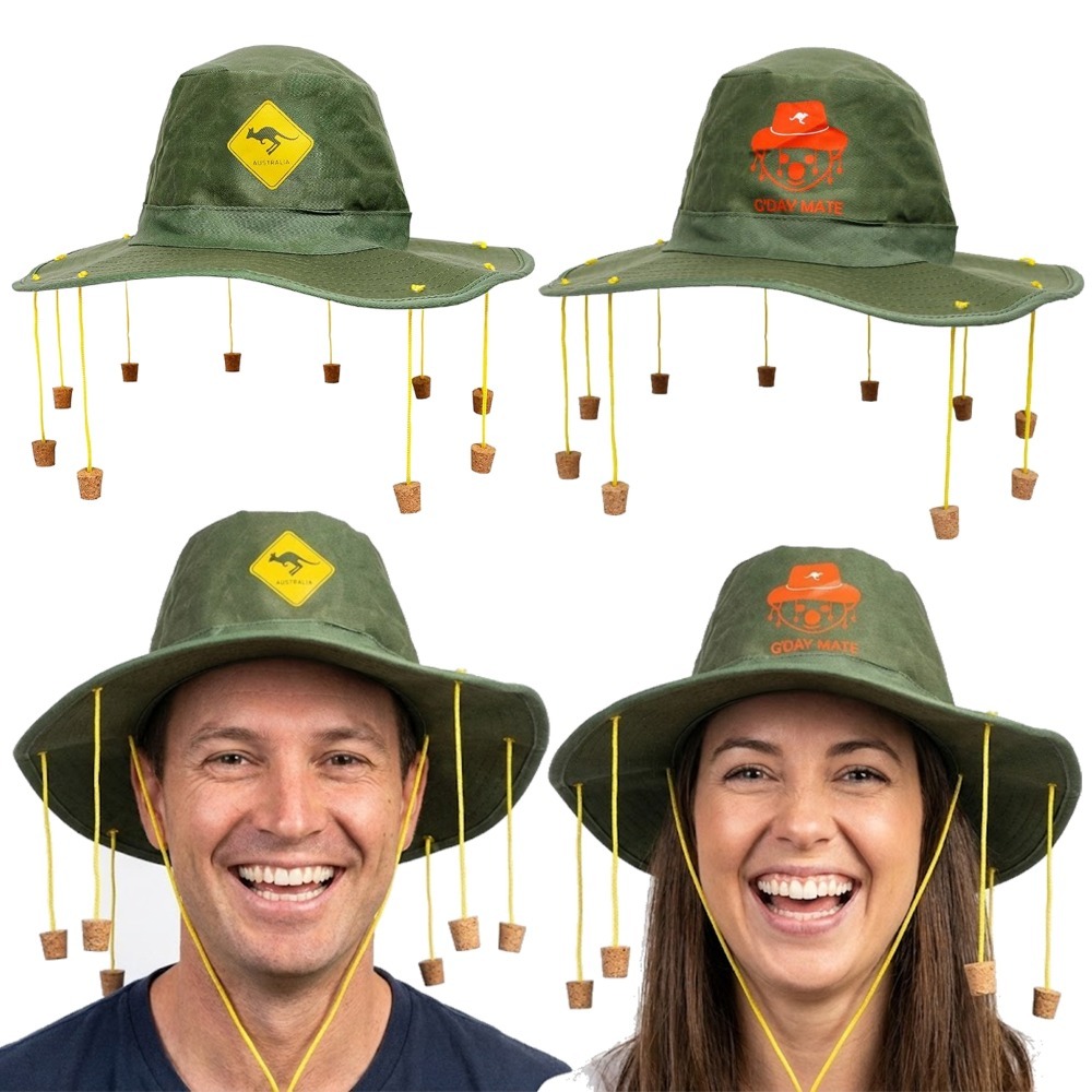 Click to view product details and reviews for Pack Of 2 Australian Cork Hats.