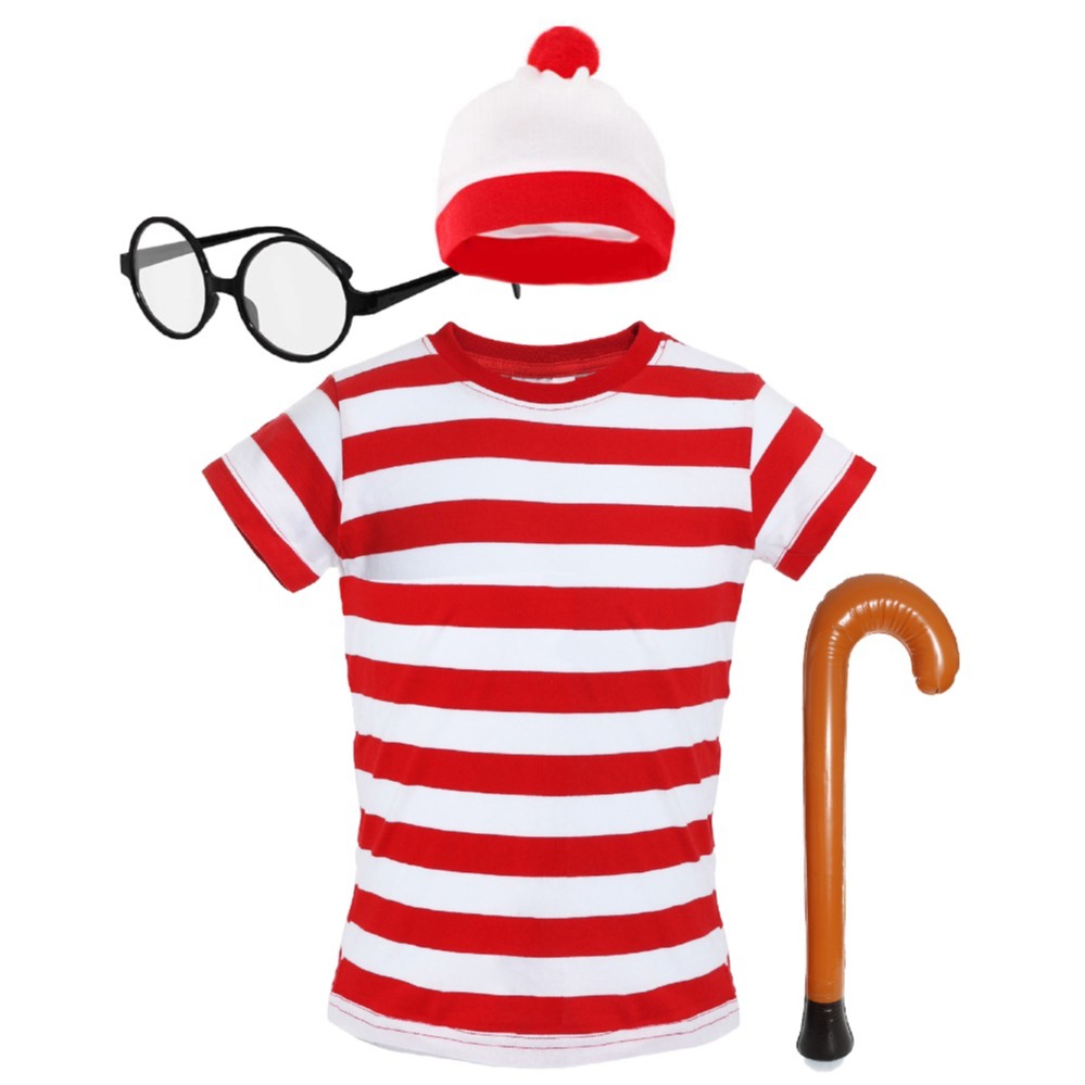 Click to view product details and reviews for Kids Find Me Costume Wally Inspired Large.