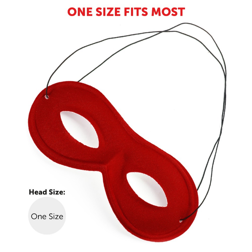 Child's Super Potato Costume Hero Set - Belt & Red Mask