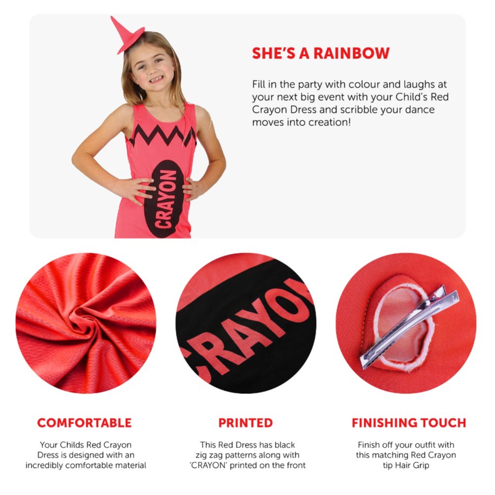 Childs Crayon Dress