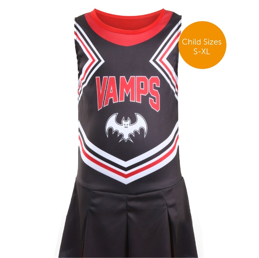 Girls Vampire Cheerleader Costume