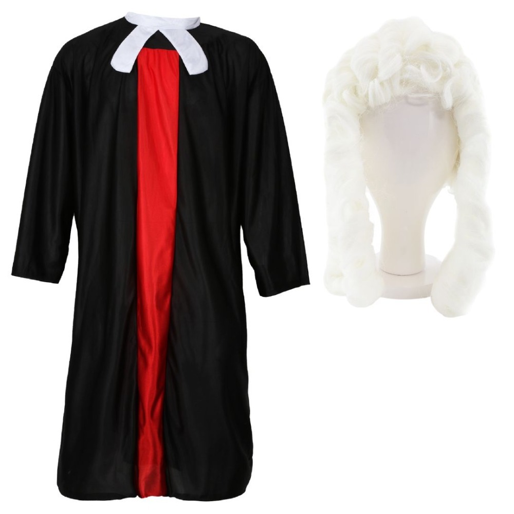 Click to view product details and reviews for Adults Judge Costume 2 Pcs Robe Wig. Click to view product details and reviews for Adults Judge Costume 2 Pcs Robe Wig.