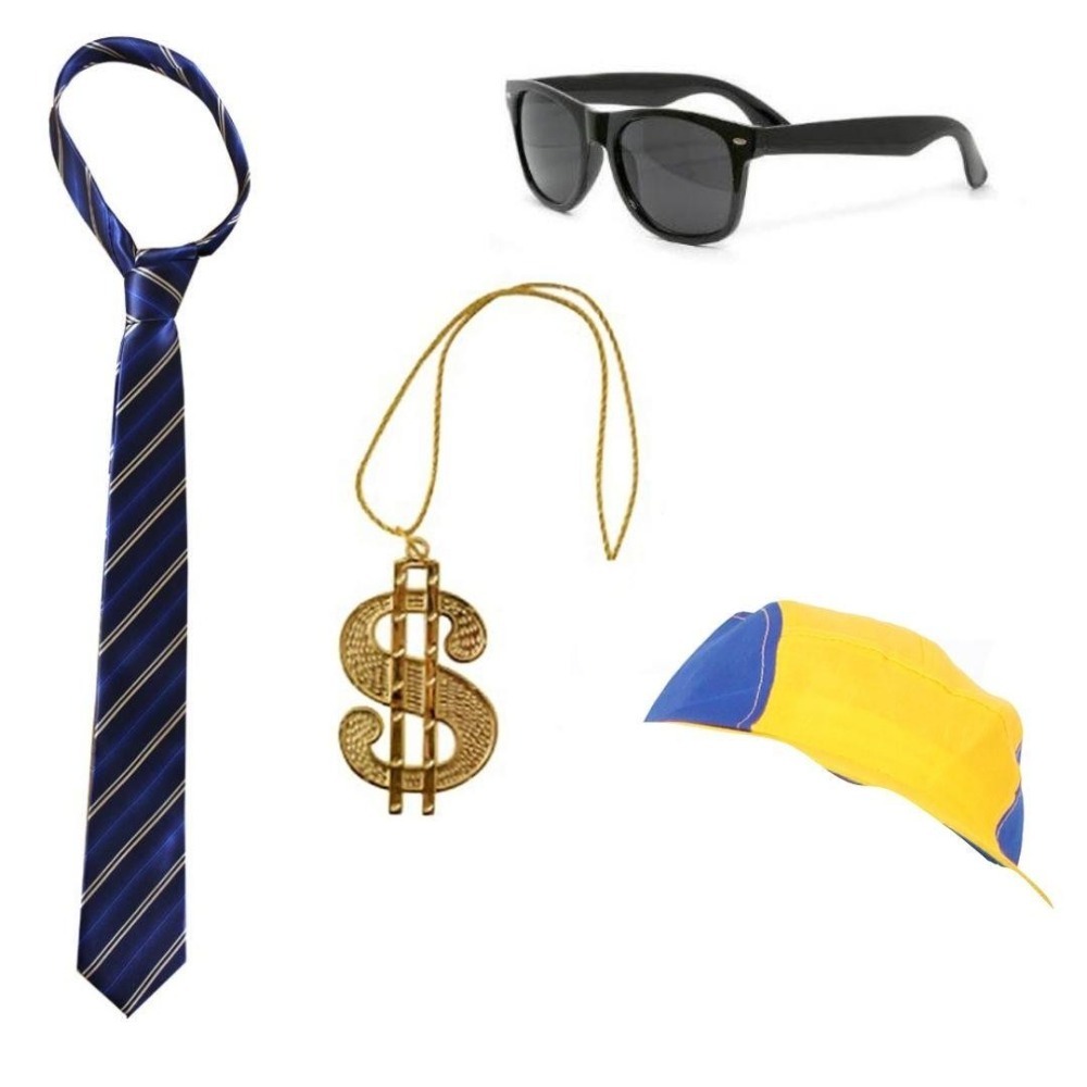 Click to view product details and reviews for Kids Rich Boy Accessory Set 4 Pcs Tie Hat Glasses Necklace. Click to view product details and reviews for Kids Rich Boy Accessory Set 4 Pcs Tie Hat Glasses Necklace.