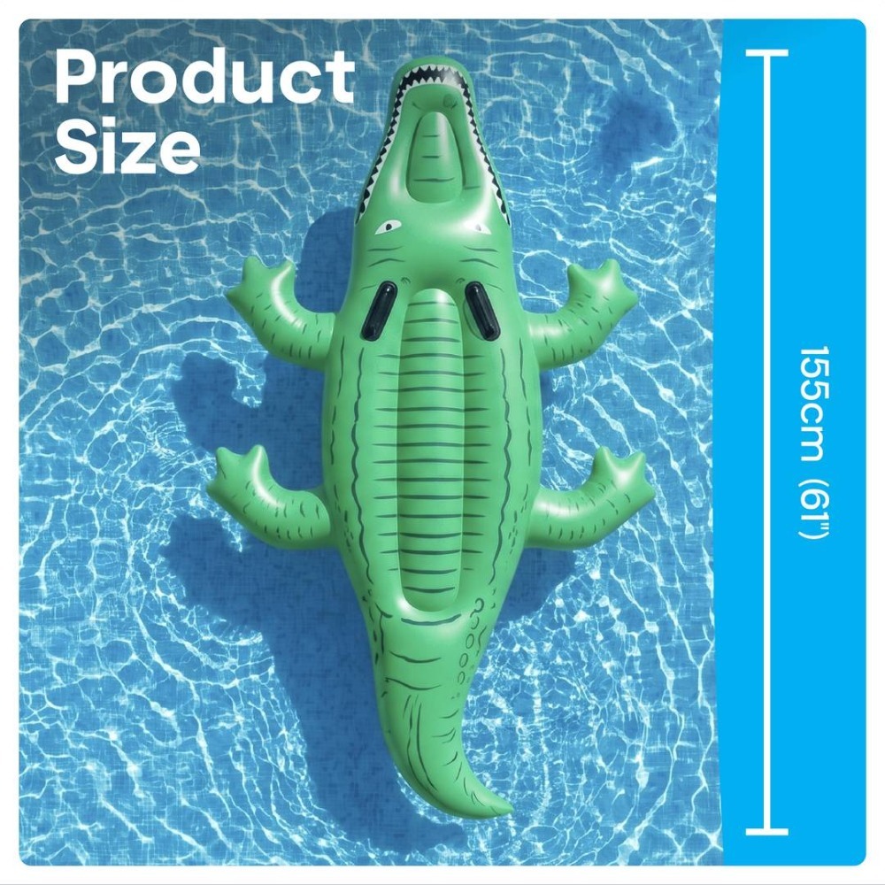 Inflatable Crocodile 155cm