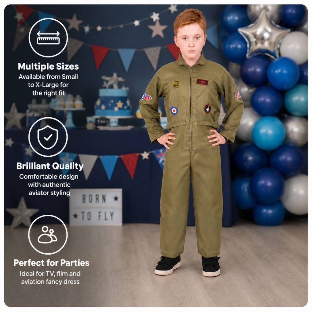 Childs Pilot Costume