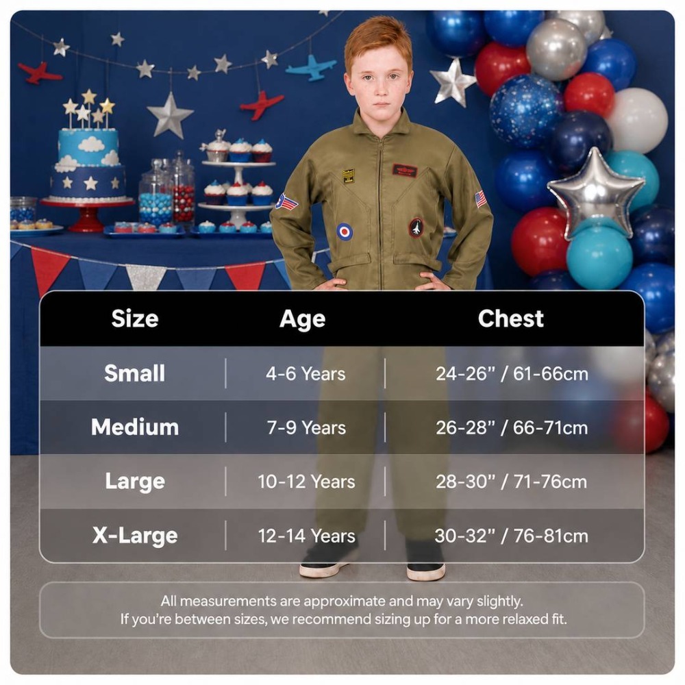 Childs Pilot Costume