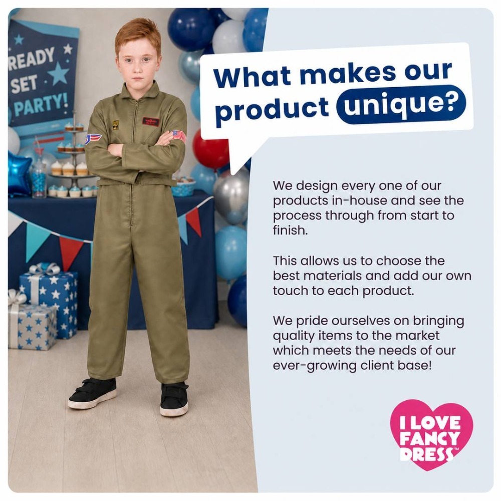 Childs Pilot Costume