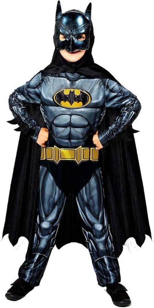 Kids Superhero Costume | Cape and Cowl Fancy Dress Outfit