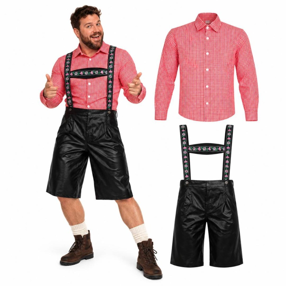 Mens Deluxe Bavarian Lederhosen