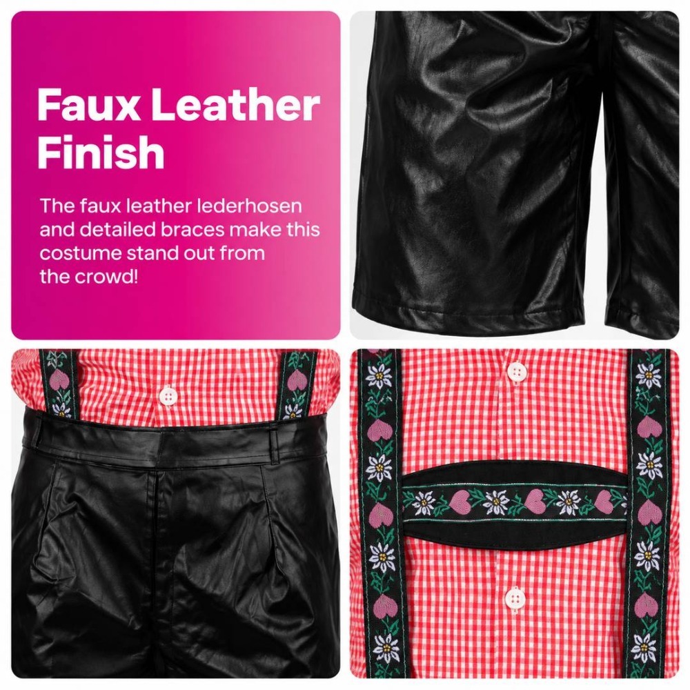 Mens Deluxe Bavarian Lederhosen