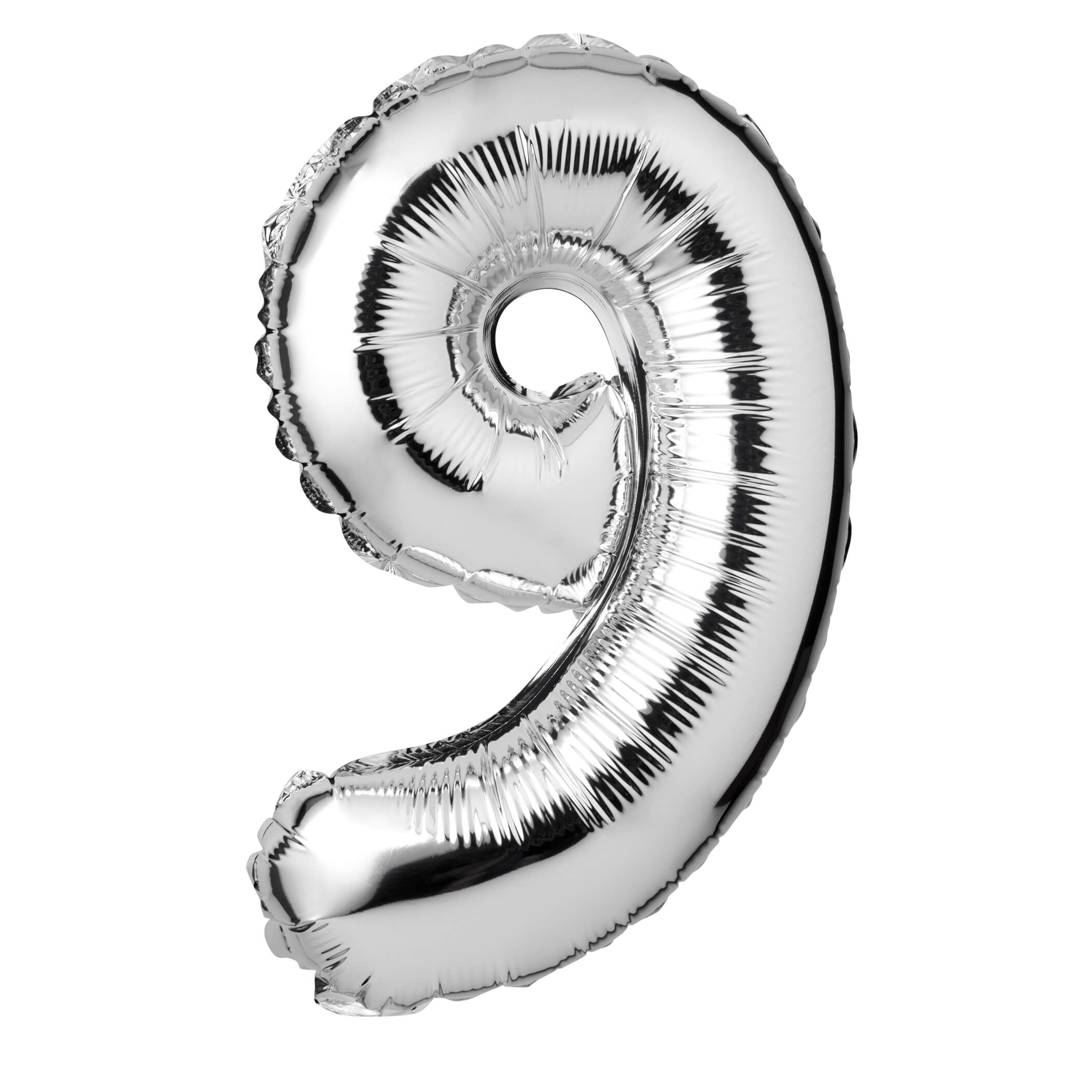 Click to view product details and reviews for Silver 34 Giant Foil Number Balloon Silver 9.