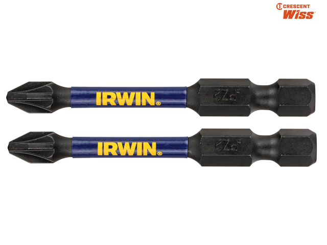 Impact Pro Performance Screwdriver Bits PZ3 57mm (Pack 2) - IRWIW6061414